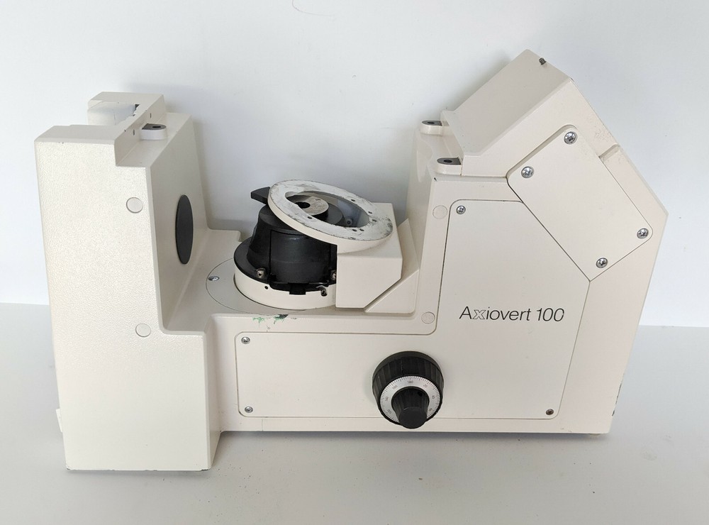 Carl Zeiss Axiovert 100 Inverted Microscope Stand Frame Base + Lamp Power Supply
