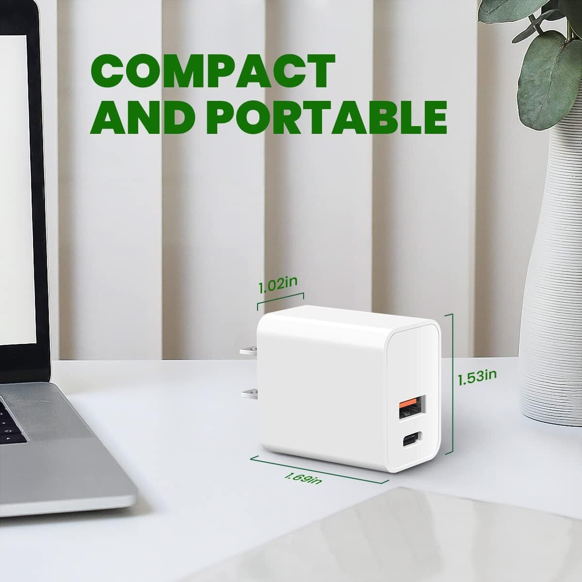 For iPhone 14 13 12 11 20W Fast Charger Block USB Type C Wall Power Adapter Lot