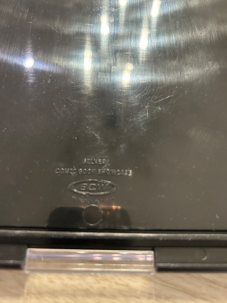 3 BCW Comic Book Showcase - Framed Display Case - Hangs On Wall Silver Age Size