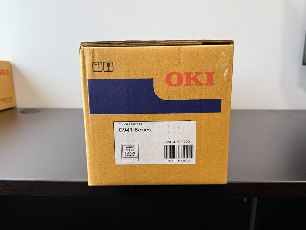 OKI C941 Genuine Image Drum White (Part 45103729) - 2 QUANTITY