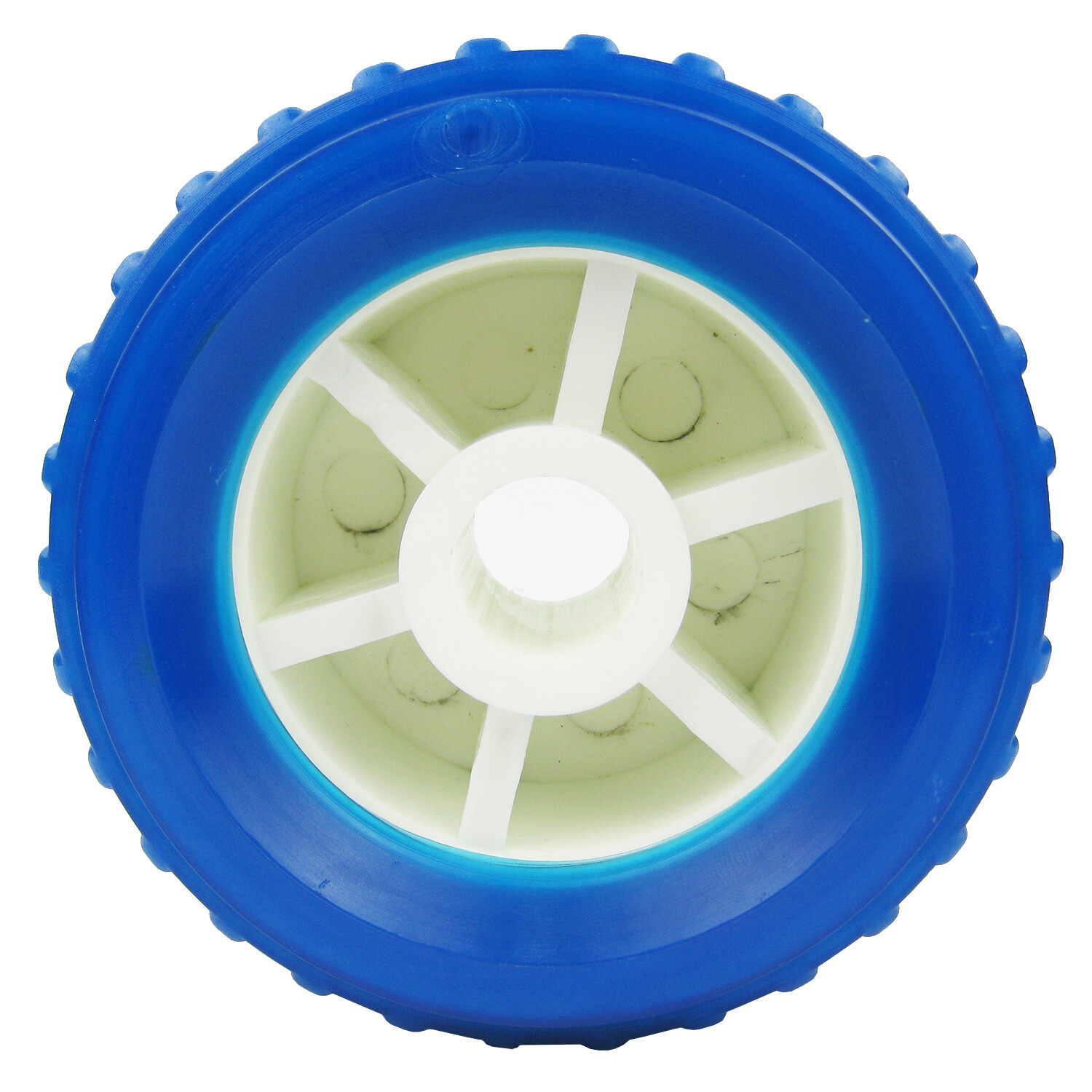 8PCS PP Boat Trailer Rollers Marine Ribbed Wobble Rollers 19MM Bore 110*75*19mm