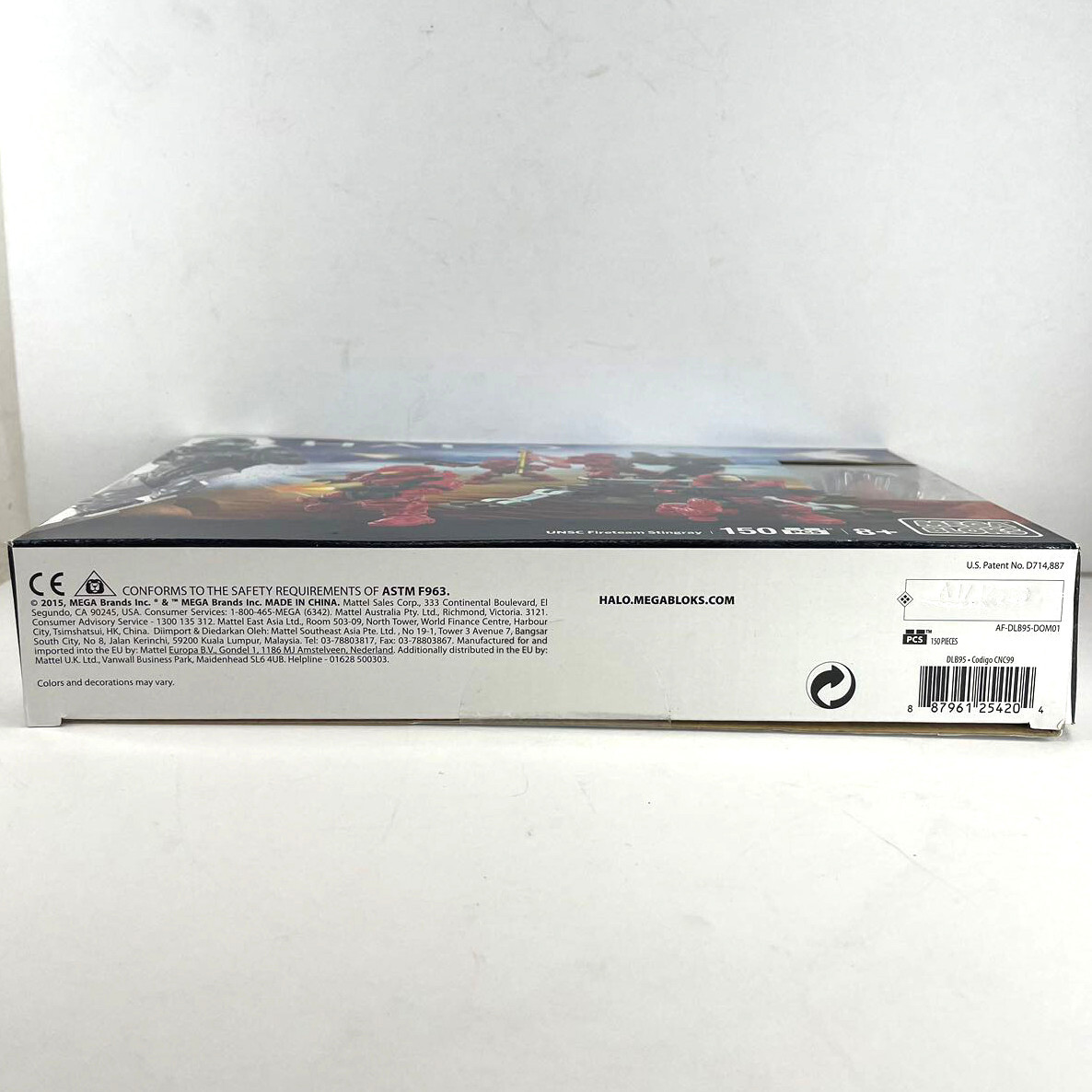 Mega Bloks Halo UNSC Fireteam Stingray 150 Pcs Building Kit Figure Toys Gift