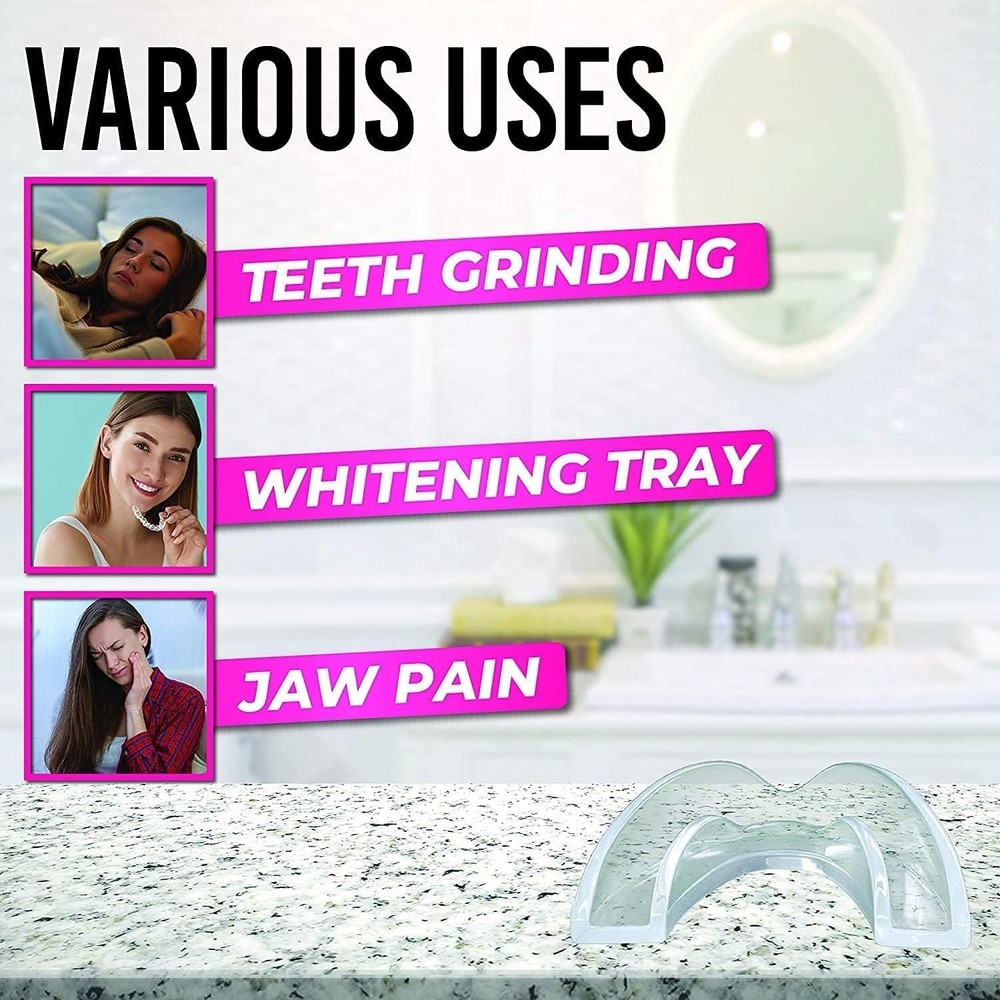Dental Guard for Nighttime Grinding - Thin 12 Pack