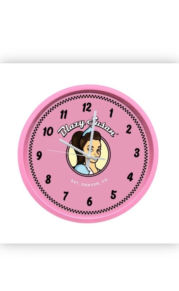 Blazy Susan Clock wall clock
