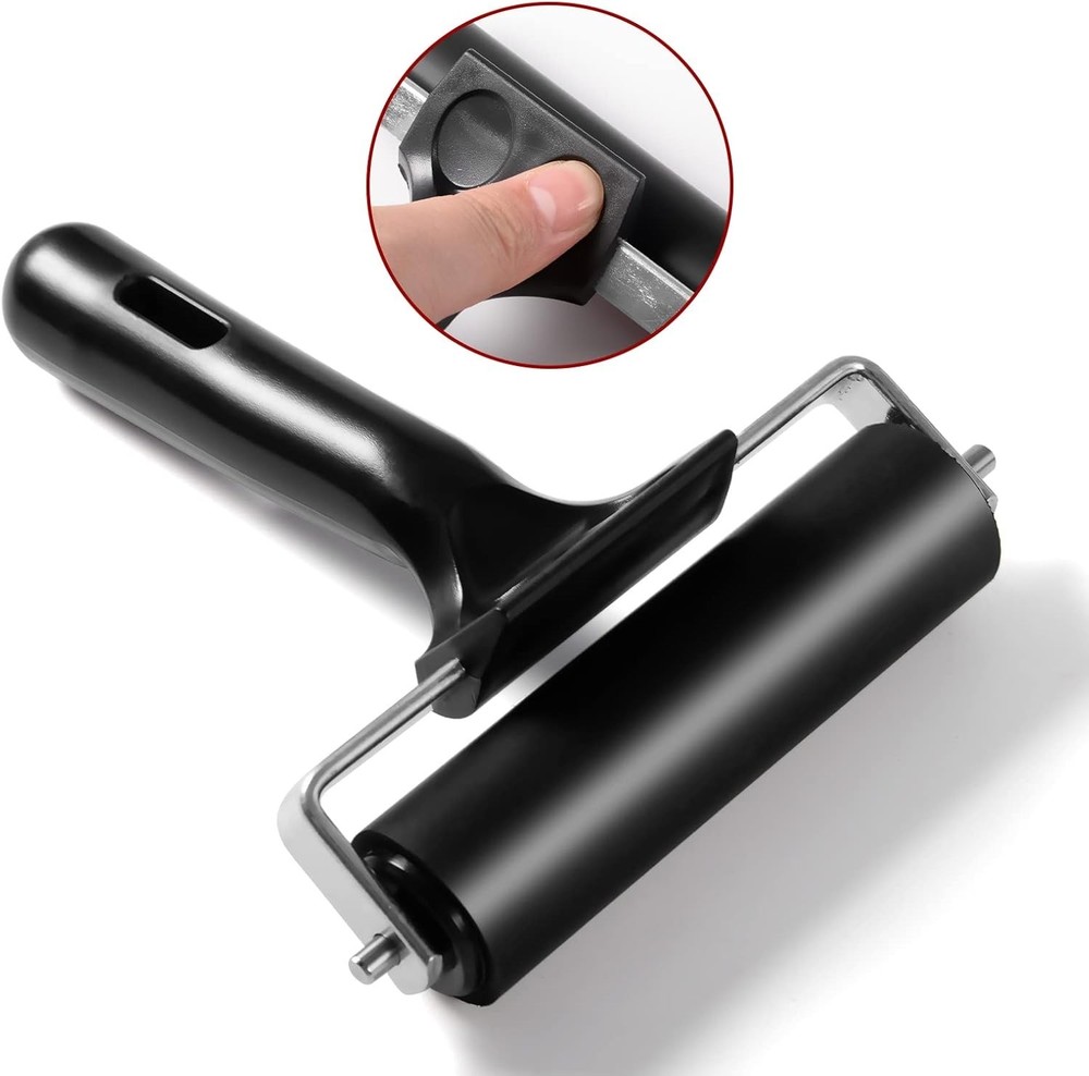 3 Pack Brayer Rollers for Crafting, Vinyl , Printmaking Brayer Rollers for Cr...