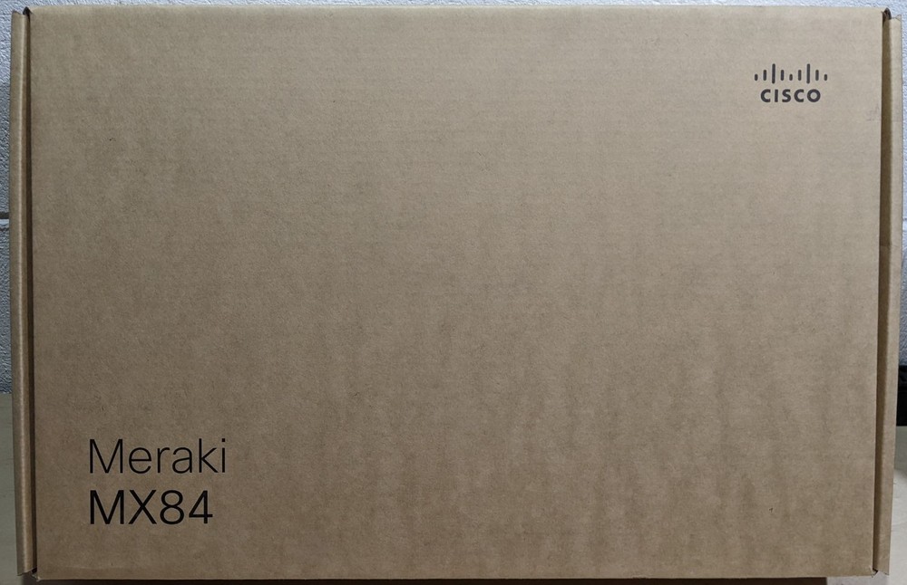 Cisco Meraki MX84-HW Cloud Managed Security Appliance UNCLAIMED