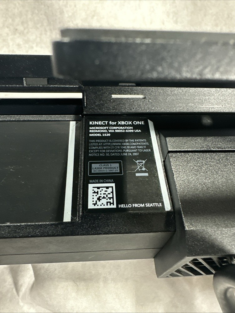 Microsoft Xbox One Kinect Wired Motion Sensor Black Model 1520 OEM Tested Works