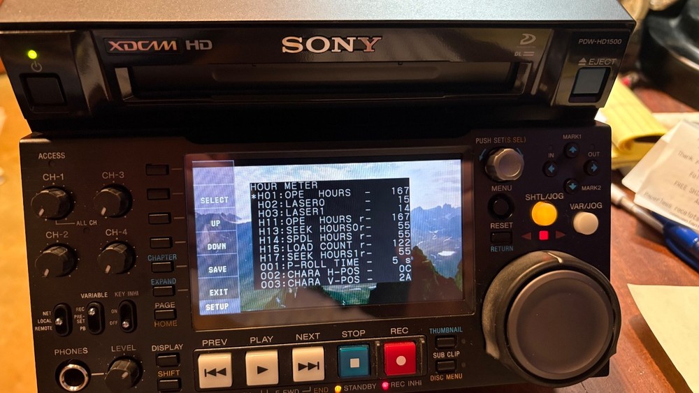 Sony PDW-HD1500
