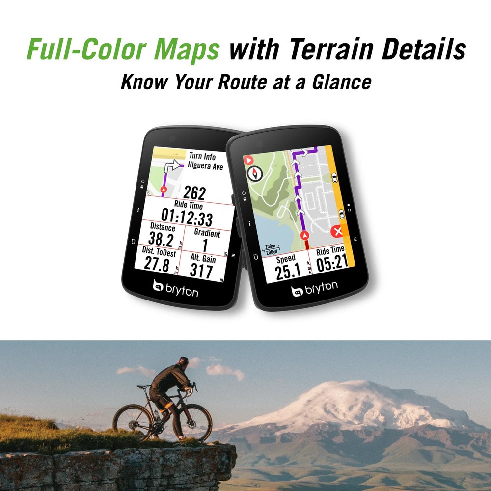 Bryton Rider 650E Wireless GPS Computer GPS Bluetooth