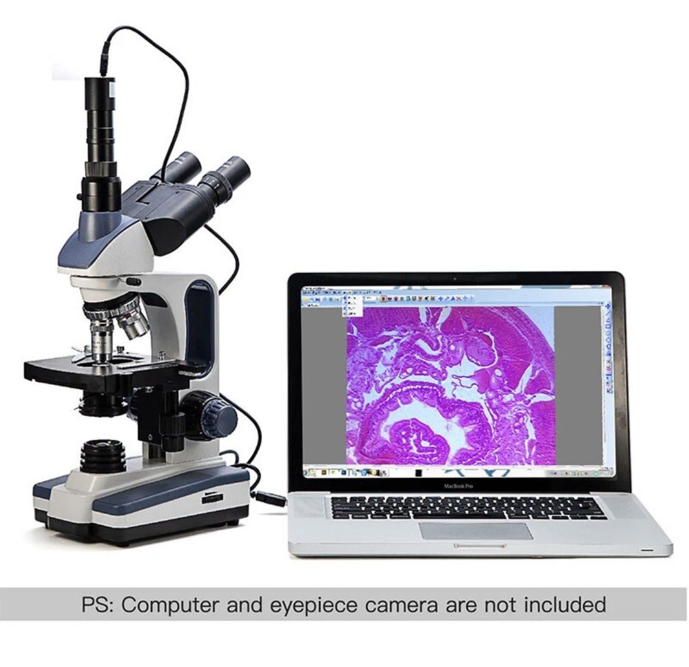 Microscope, High Precision Adjustment Binocular Microscope Kit for Zootechnics