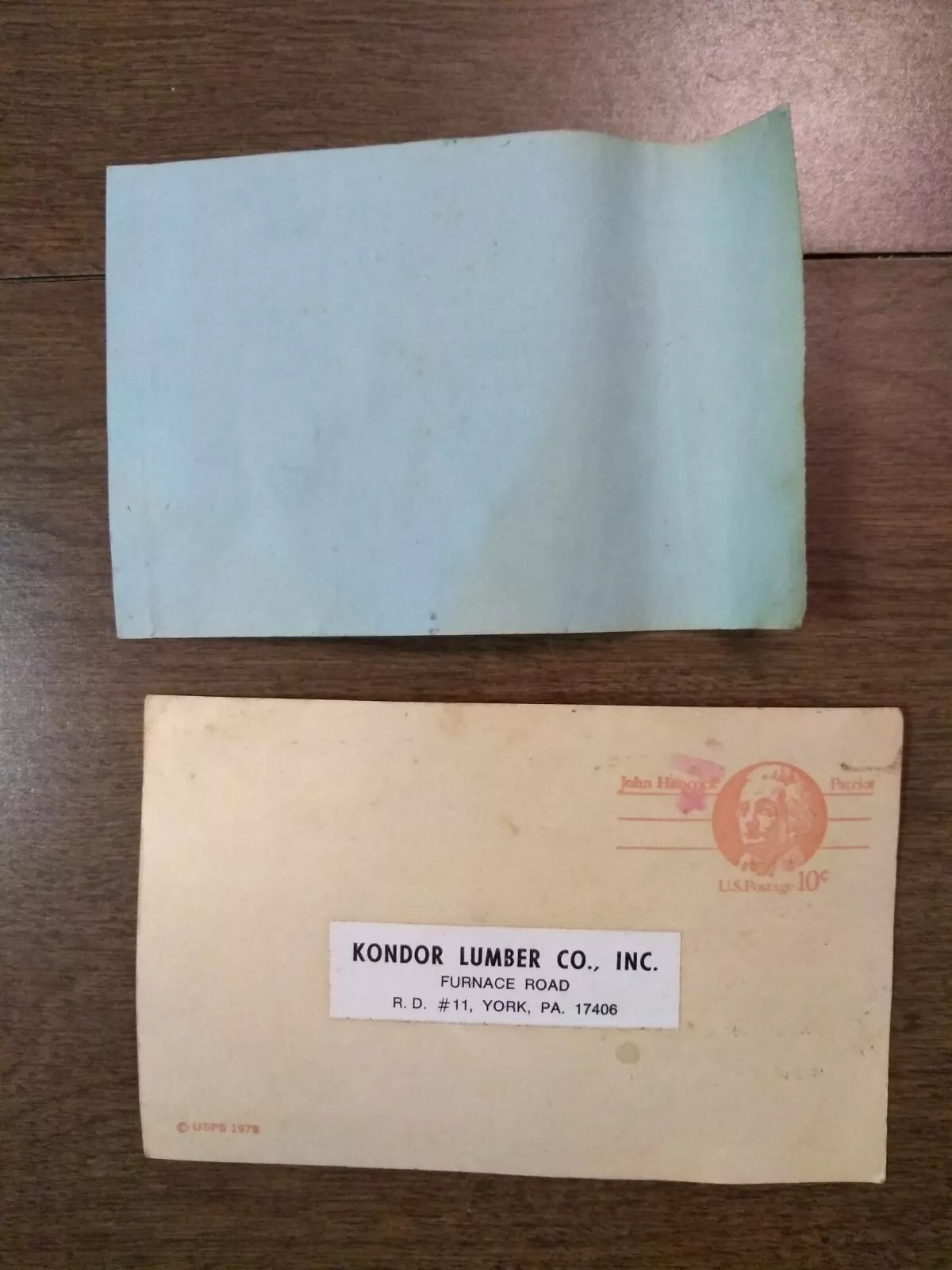 vintage hunting permit lot KONDOR estate 1980 trespassing antlered deer York Pa