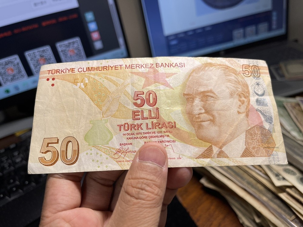 Turkey 3 Banknotes Lot