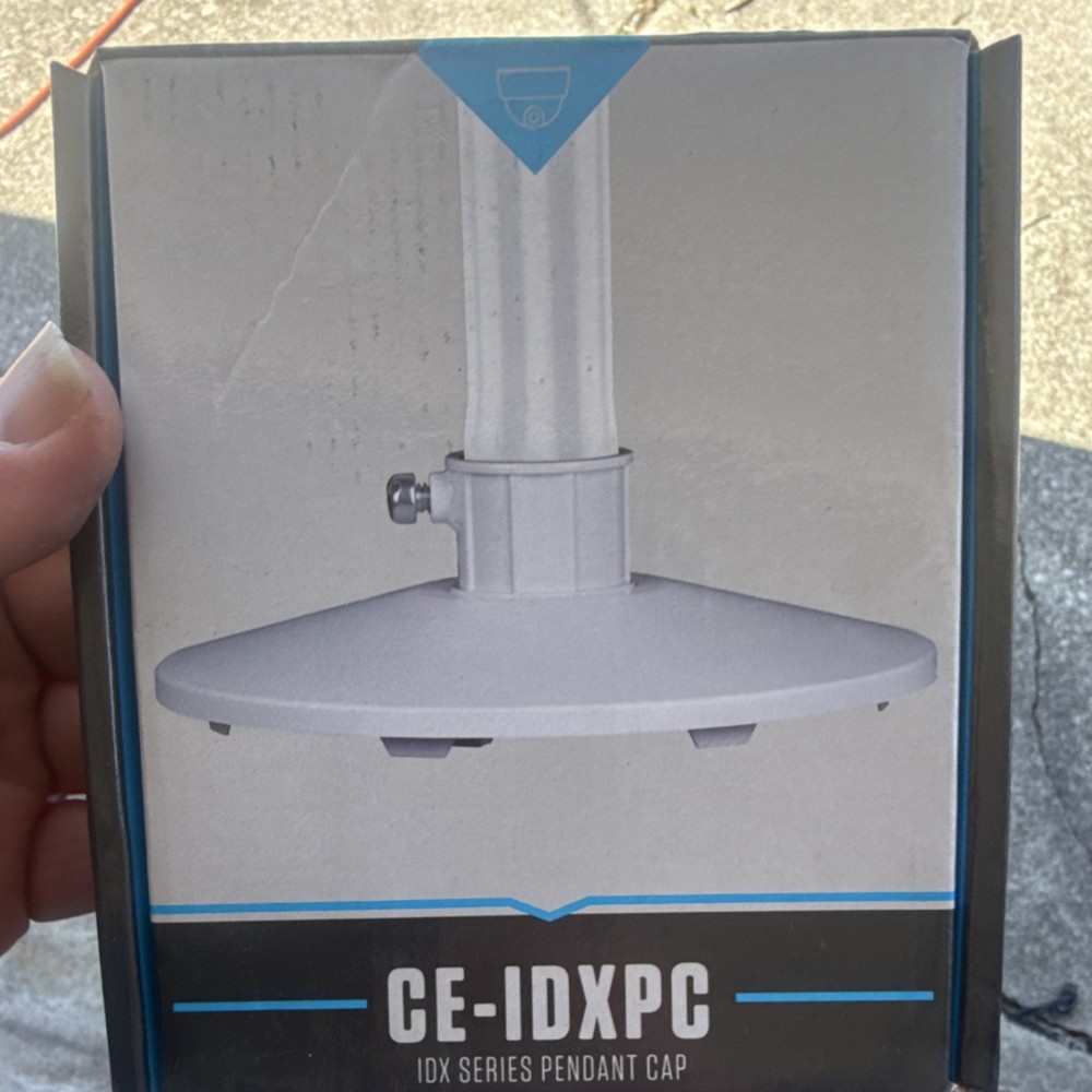 Clinton Electronics CE-IDXPC IDX Series White Pendant Cap Camera Bracket