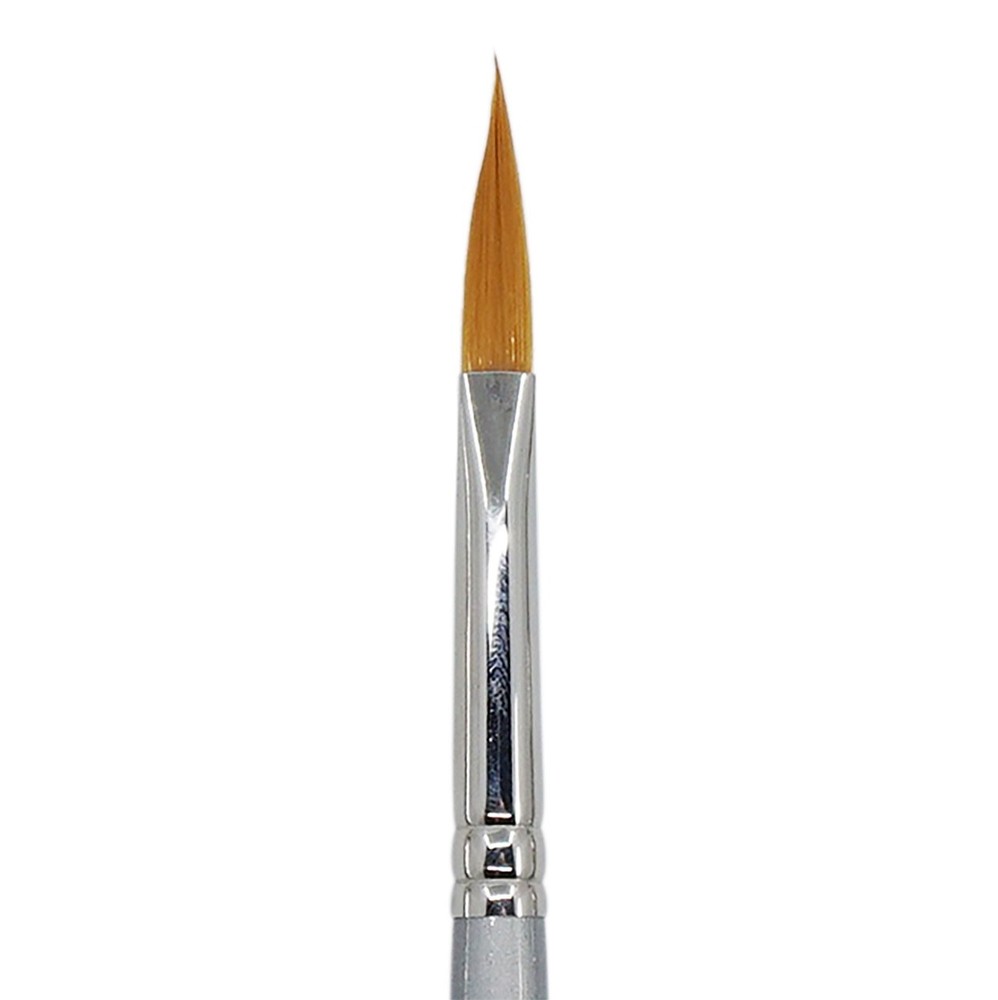 2640 Golden Taklon Synthetic Triangular Brush
