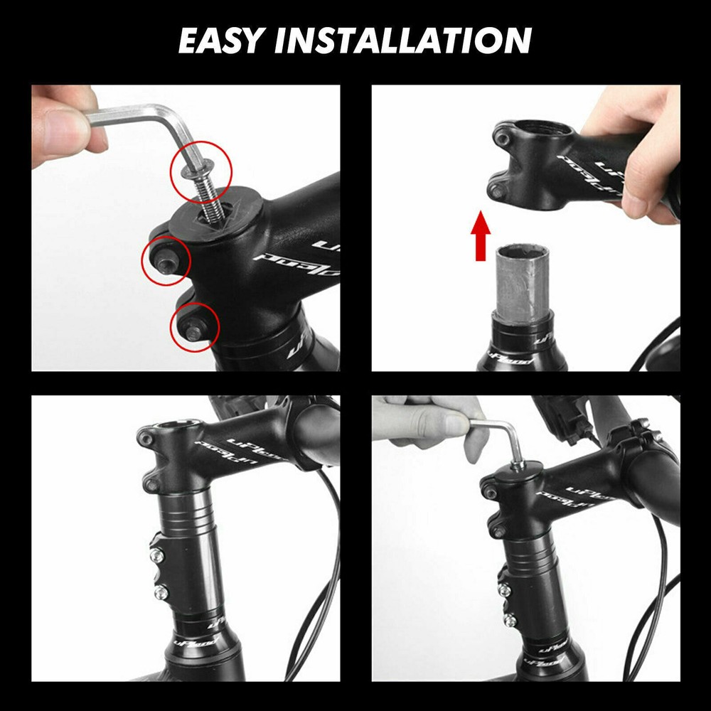 Bike Handlebar Front Fork Stem Riser Extender Head Up Adaptor Kits for Mountain