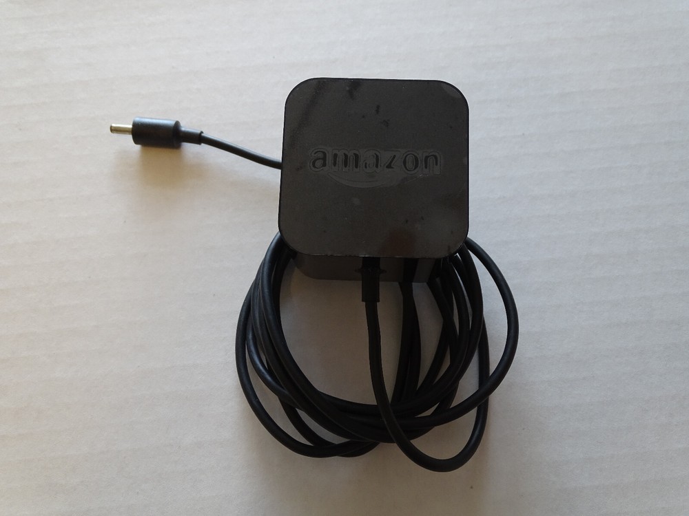 Official Amazon 21W power adapter for the Amazon Echo Black