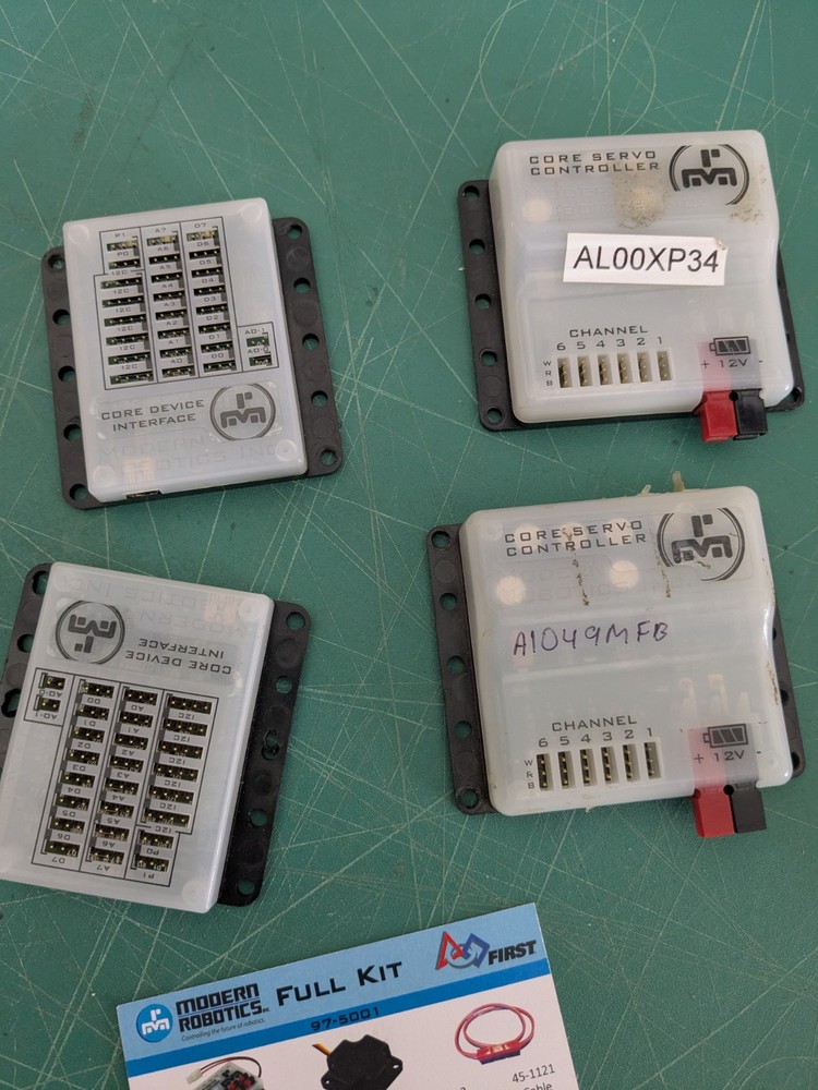 Modern Robotics Core Power Distribution Module 5x Motor Controllers 2x Servo