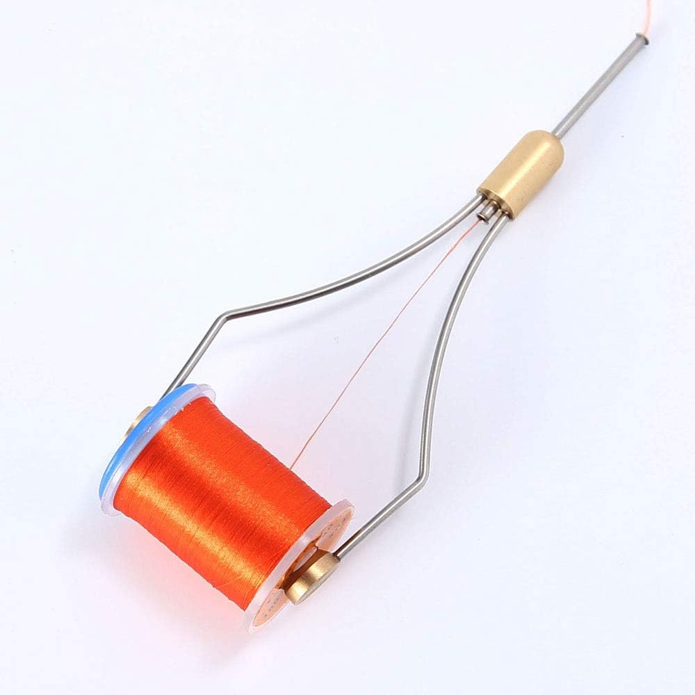 Fly Tying Tools, Fly Tying Kit with Bobbin Thread Holder, Wire Threader, Knot Wh