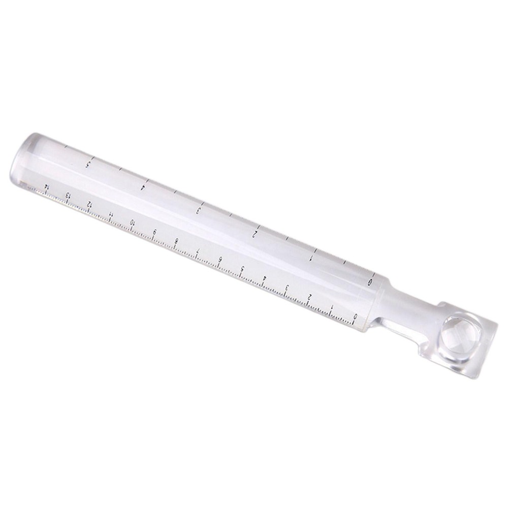 Portable Bar Magnifying Ruler for Reading Papers Document Labels