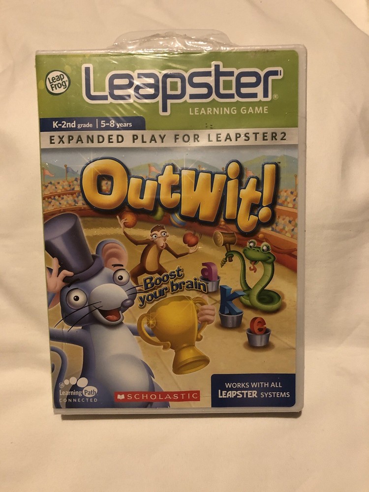 LEAP FROG LEAPSTER LEARNING GAME OUTWIT! NEW SEALED