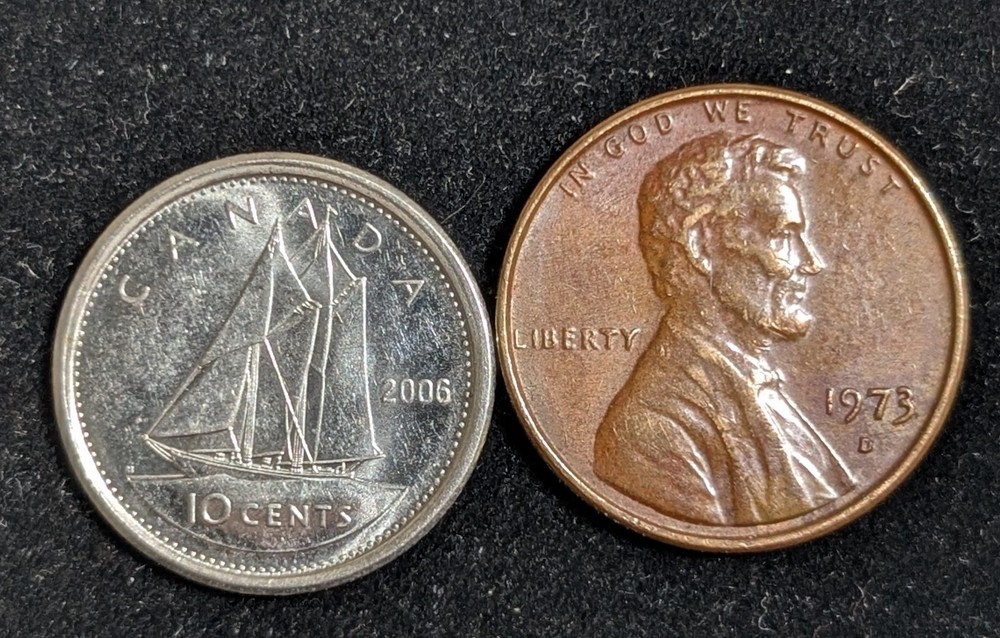 2006 Canada 10 Cents Circulated KM# 492