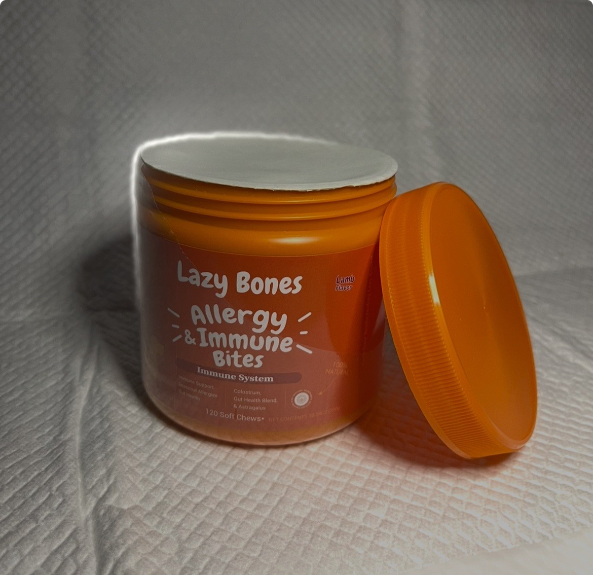 Dog Allergy Skin Relief Chews for Hotspot & Dry Skin, Itchy Skin Relief 4 Paws