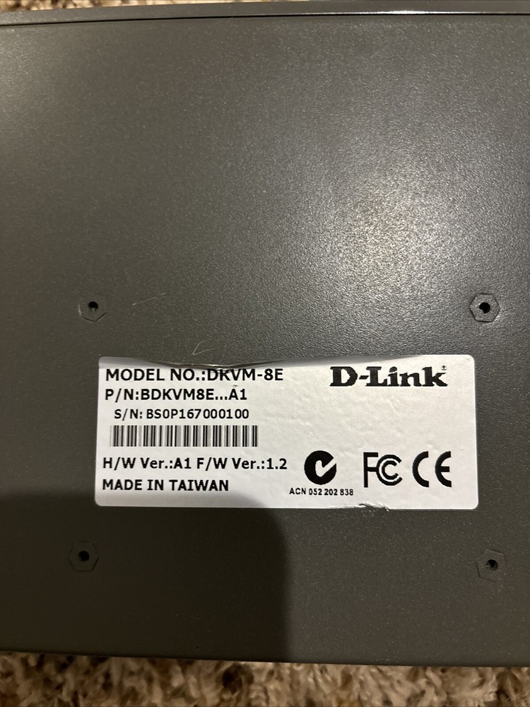 D-Link DKVM-8E 8-Port KVM Switch