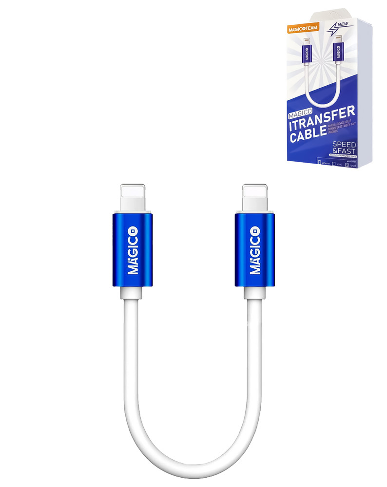 Magico Whole Device USB L-L Non-MFI Data Transfer Cable NEW