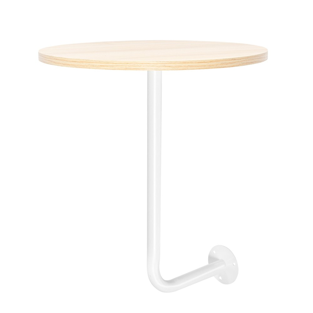 L-Type Coffee Table Wall Mounted Bar Table, 15.75*0.59inch Bar Height Pub Table