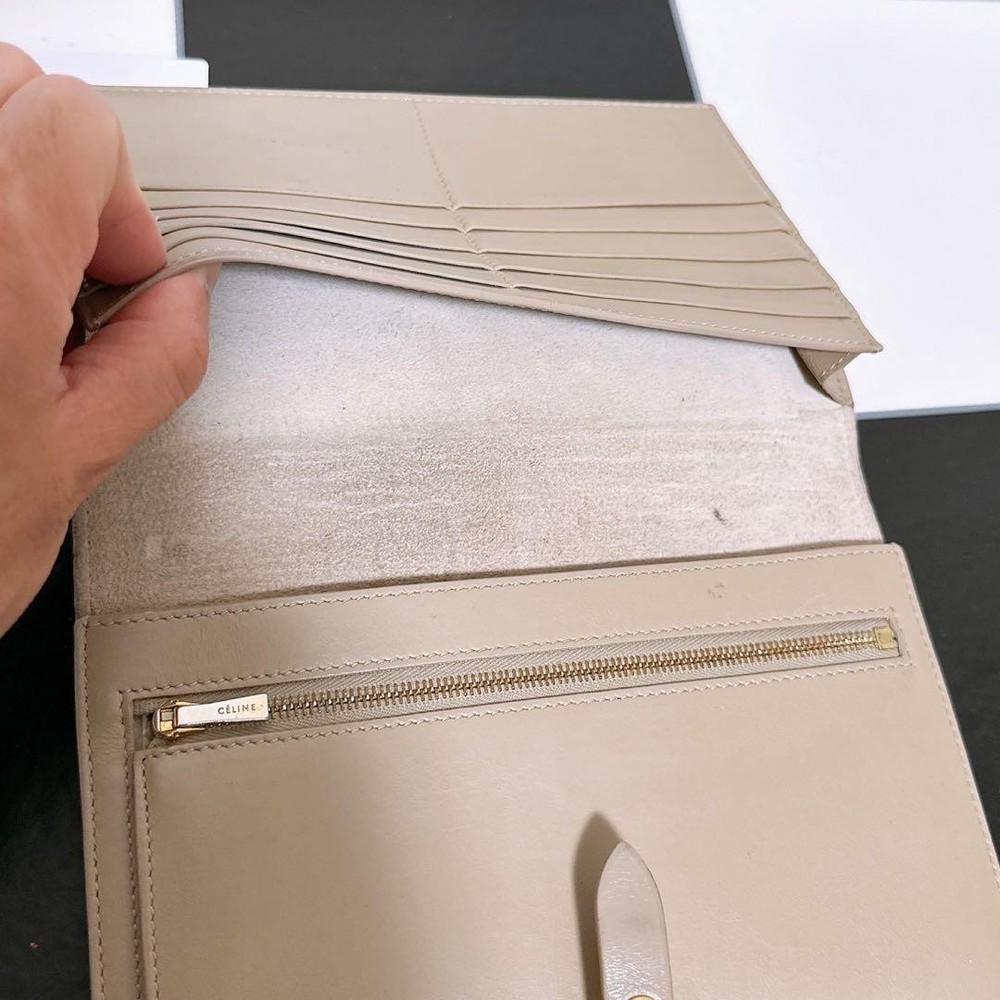 CELINE Fold Wallet in Excellent Condition