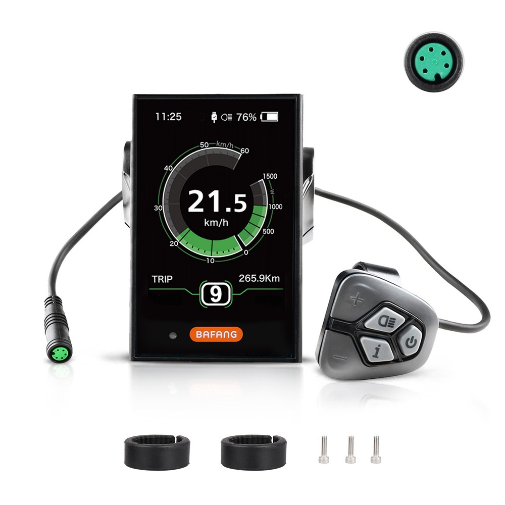 Ebike Display for BAFANG Mid Drive Motor UART Protocol Bicycle