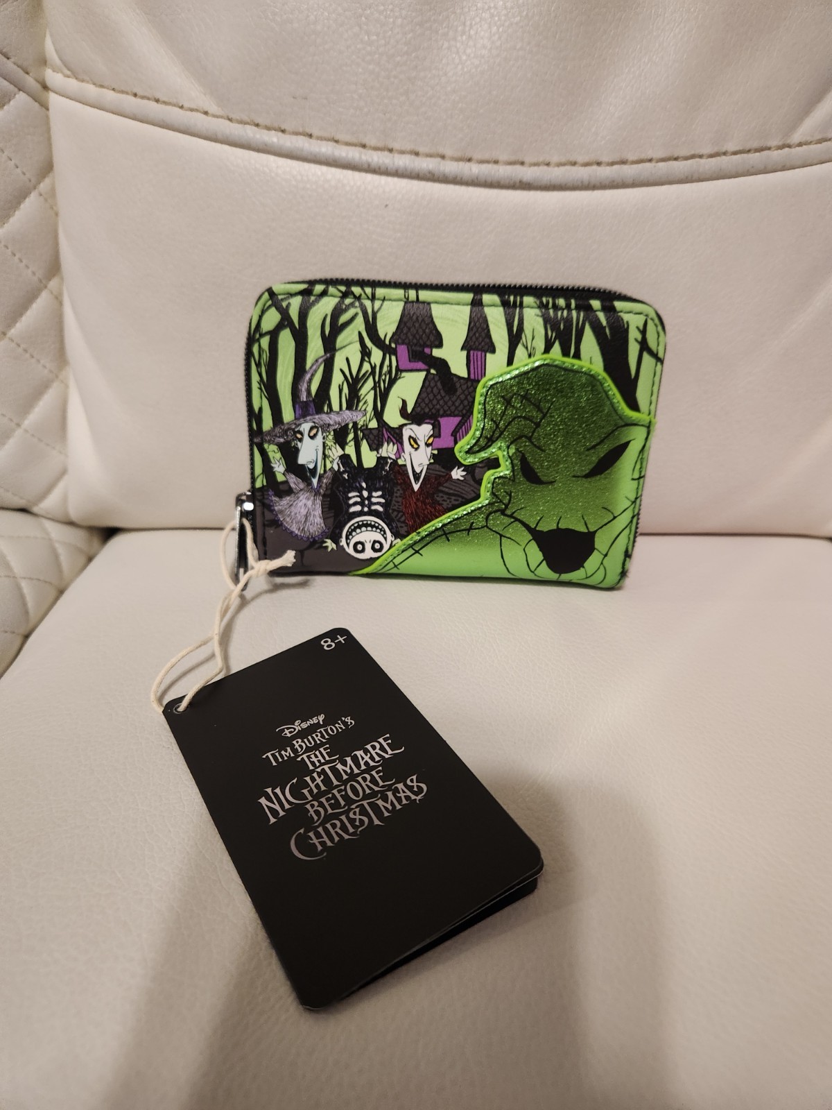 Nightmare Before Christmas Oogie Boogie Metallic Mini Backpack & Wallet Set