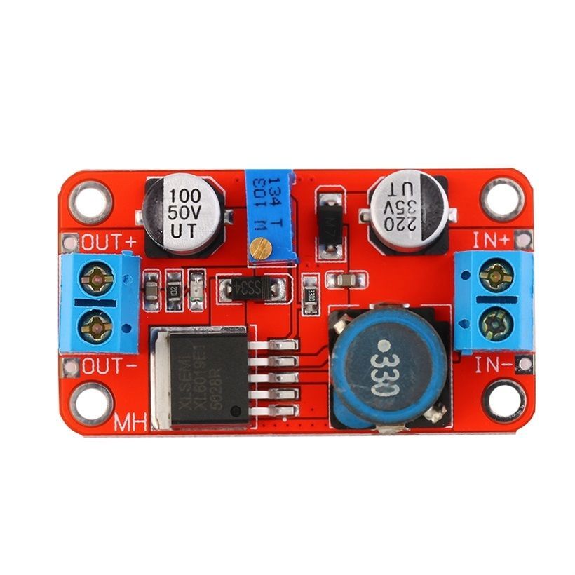 XL6019 5A Max Current DC to DC Adjustable Boost Power Supply Board Module CA