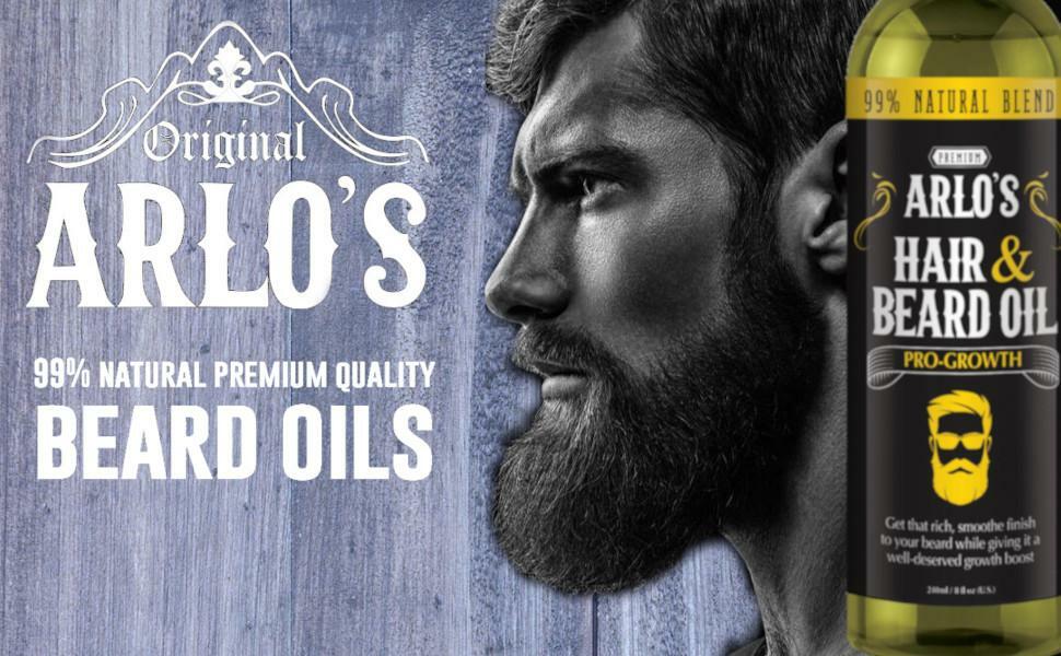 Arlo's Pro-Growth Hair and Beard Oil 8 oz.