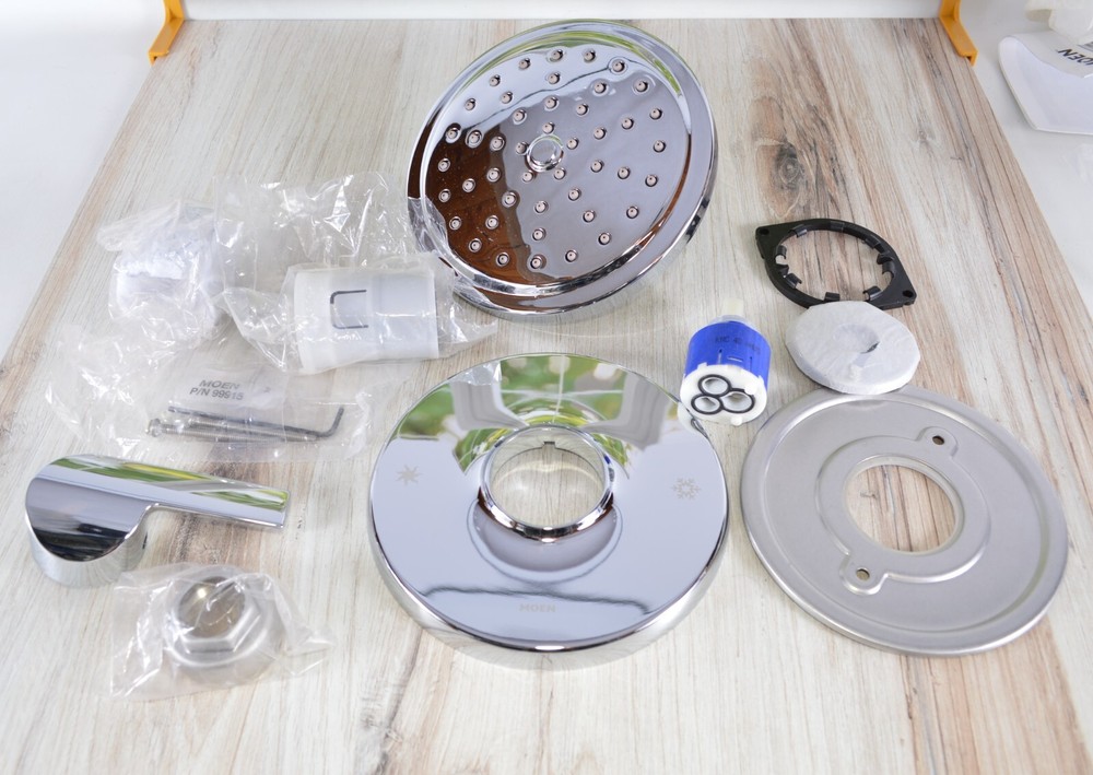 Moen 1-Handle Shower Trim Kit Doux M-CORE 3-SeriesChrome UTS3202