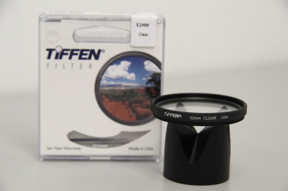 New TiFFEN 52mm Clear Filter