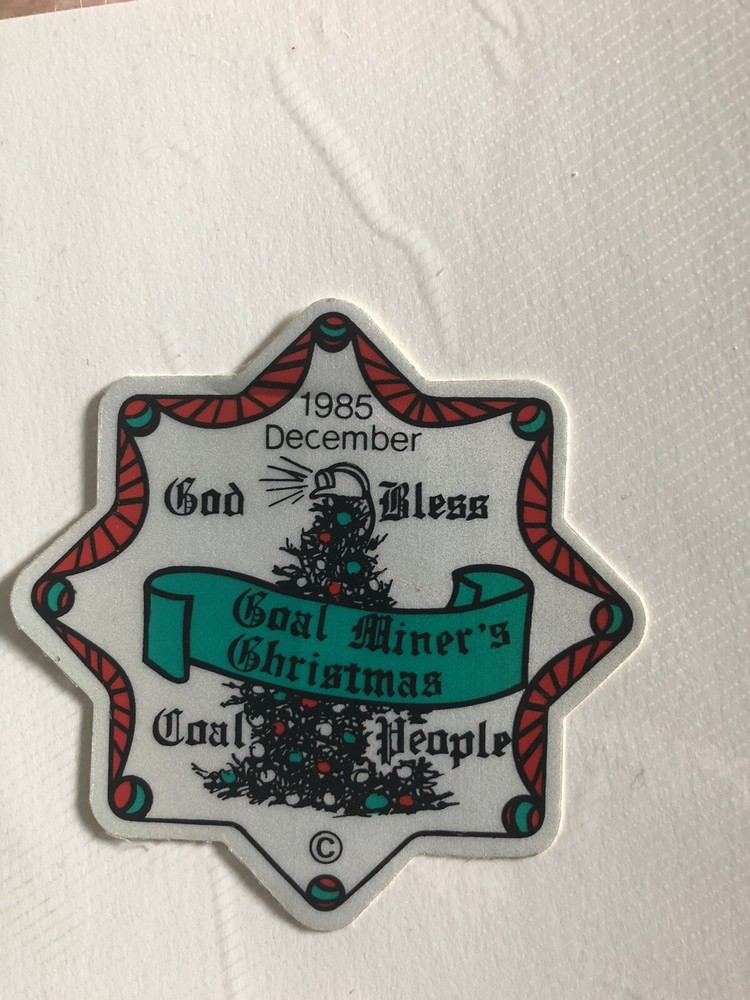 coal mining stickers nice older Vendors TL