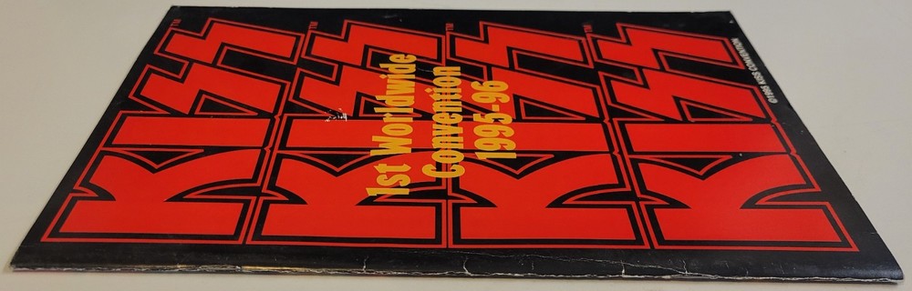 KISS 1st First Worldwide Convention (1995-96)~ Small 34 Pg. Booklet PROGRAM BOOK