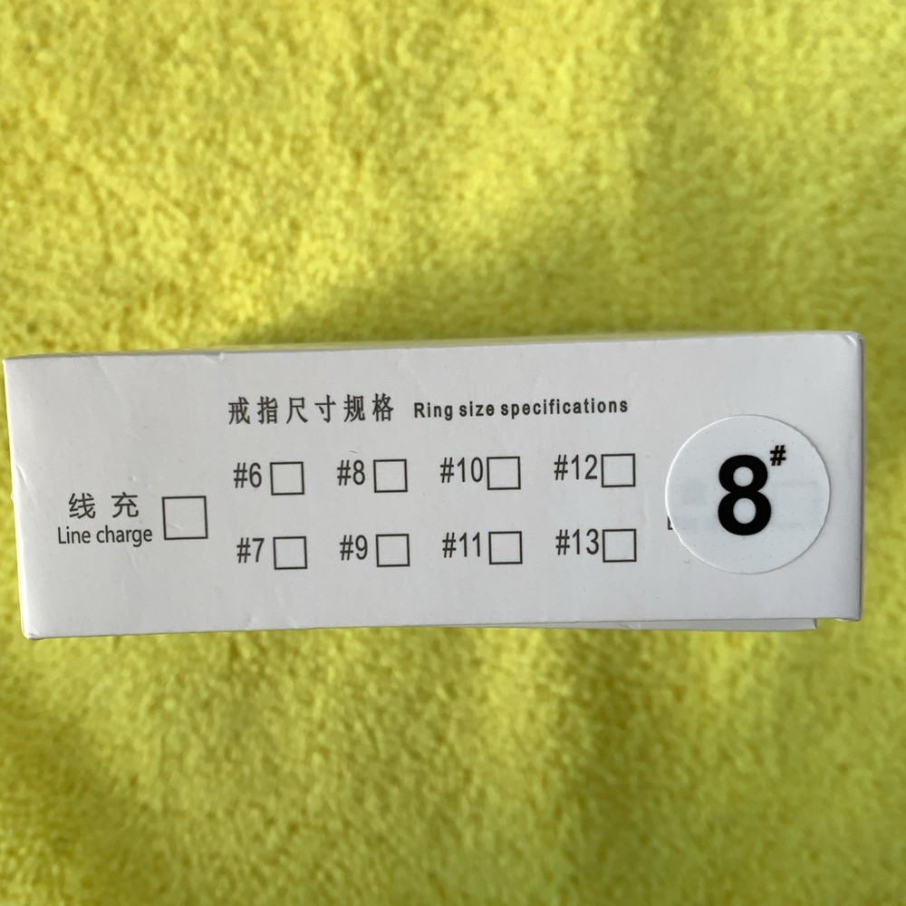 Smart Ring Size 8 Silver (New in the Box)