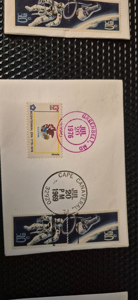 1371 Apollo 8 Moon Orbit 5"X3.5 Multiple on back (Each Different) 10 Per order