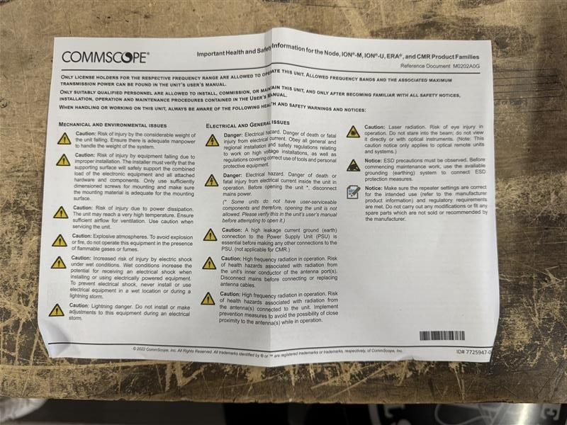 ERA RF Donor Card (7633229-05)