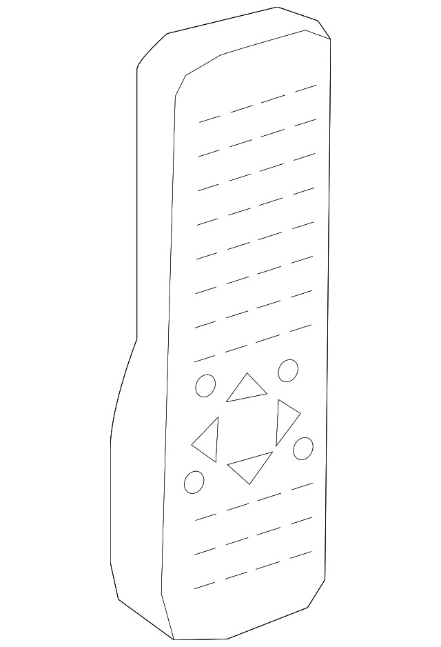 Genuine GM Remote Control 23313605