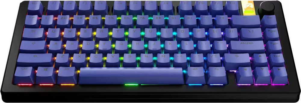 Glorious - GPBT Basics Universal Keycap Set Compatible with Most 100% 85% 80%...