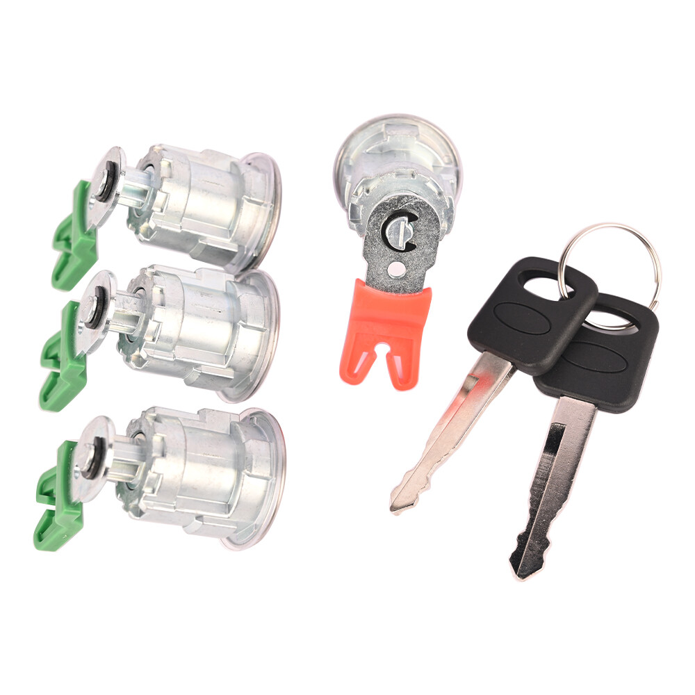 FULL DOOR LOCK CYLINDER FOR Ford Econoline Van E150 E250 E350 KEYED ALIKE