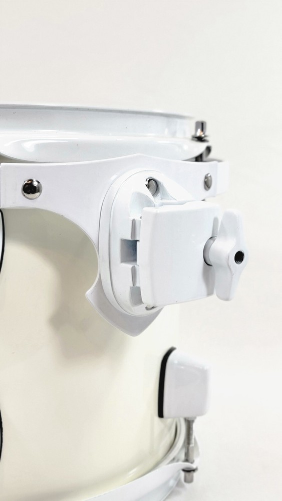 Ddrum Diablo 10" Tom Drum -White with White Hardware