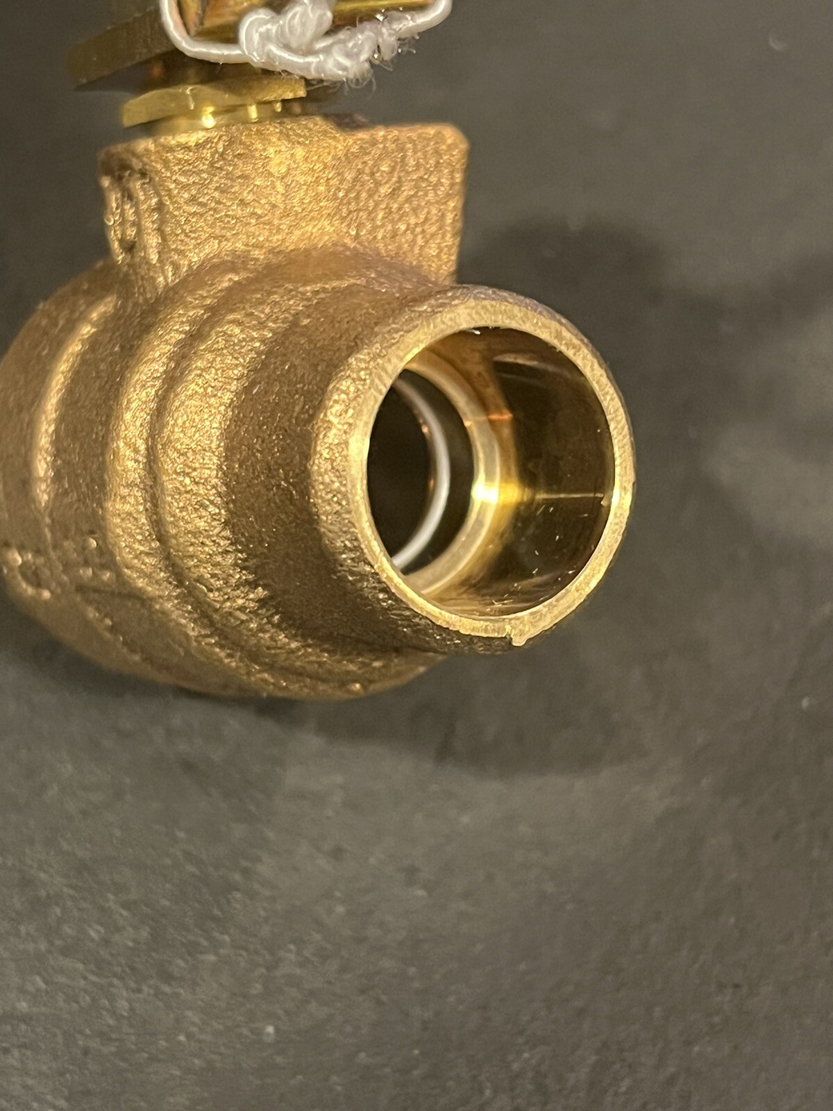 Box 10) 1/2" Full-Port Lead Free Bronze Ball Valves 600 WOG, Solder, MADE IN USA