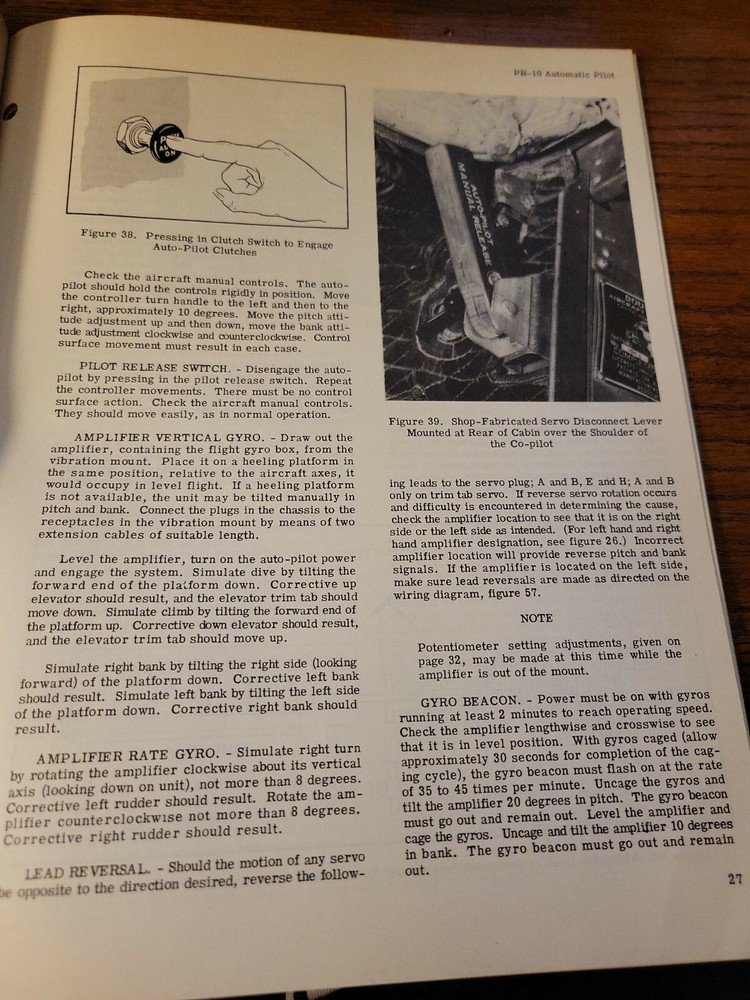 Bendix Eclipse -Power Autopilot Install Manual, PB-10