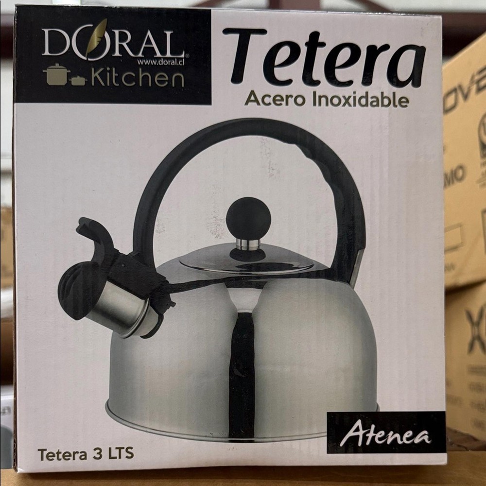 New in Box Stainless Steel Kettle