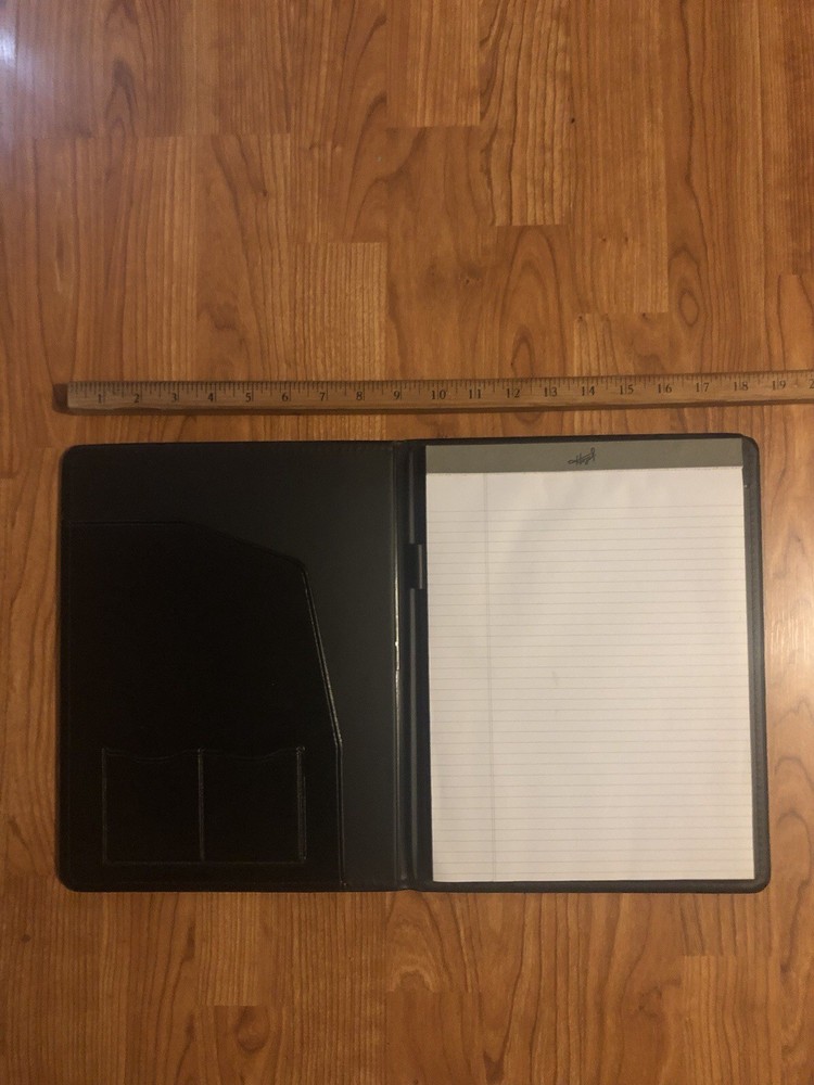 Authentic US Army Raised Logo Portfolio Binder Tablet EUC