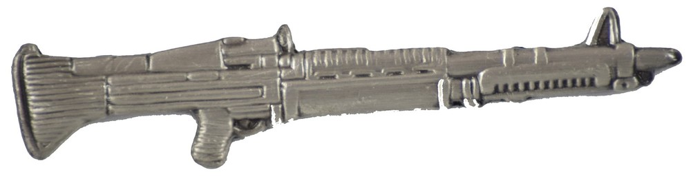 M-60 MACHINE GUN HAT PIN